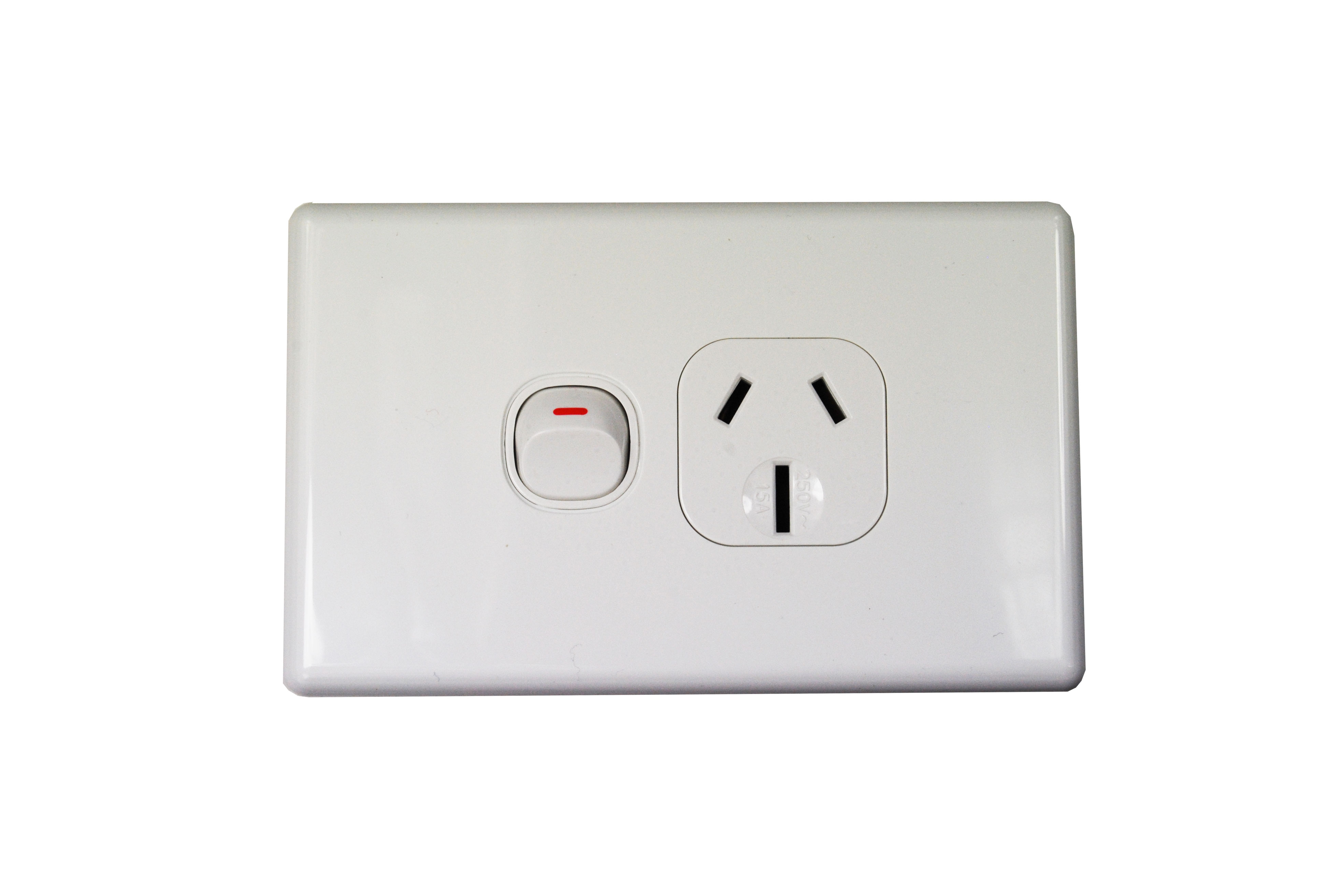 Single Power Point Classic 15Amp Horizontal